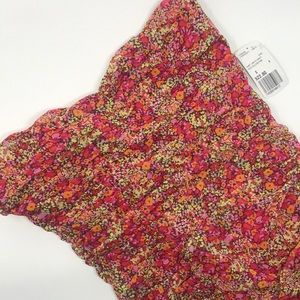 Forever 21 Floral Tube Top Dress